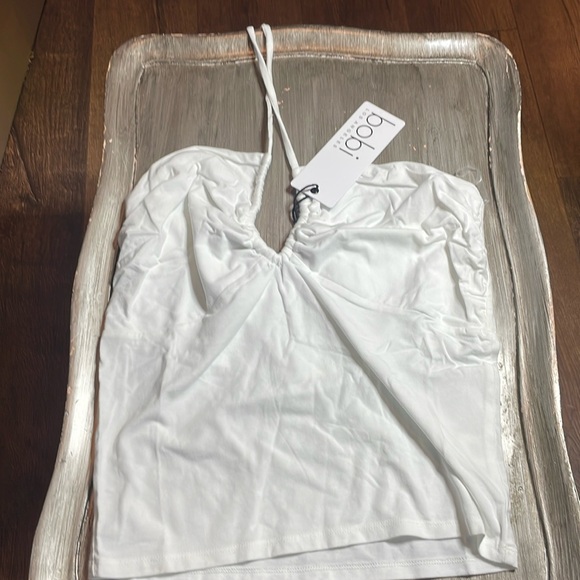 bobi Tops - Bobi halter tank size small white🤍